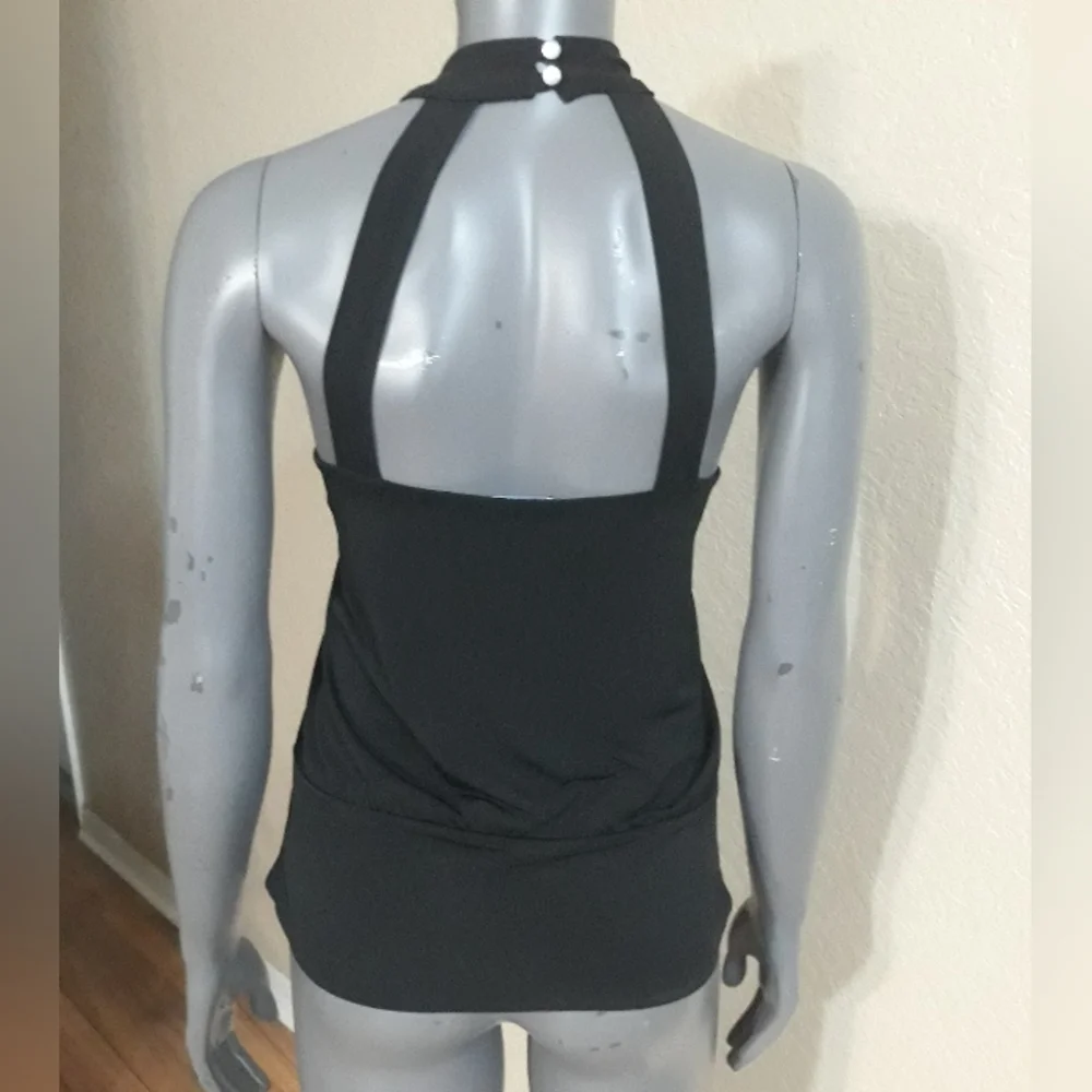 Boston Proper Mock Neck Halter Top - Picture 6 of 14